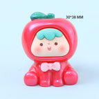 Solid color pearlescent apple