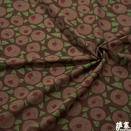 Hemp Cotton Digital Printed Fabric Yunnan Lijiang Retro Bohemian Fabric Hotel Pillow Bar Tablecloth