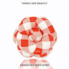 A332 red and white plaid