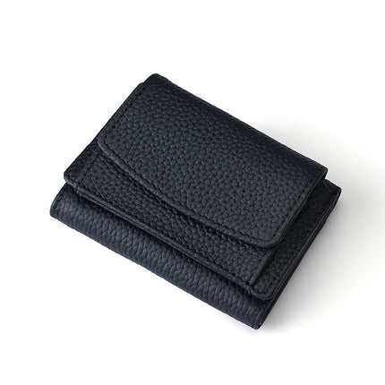 Japan Amazon Lotte Women's Genuine Leather Small Purse rfid Coin Bag Wallet Foreign Trade Mini Short Money Cloth