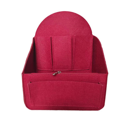 Felt Backpack Liner Bag Multi-Functional Travel Storage Bag Storage Bag Medium Bag Organizer School Bag Three-Dimensional Cosmetic Bag