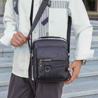 Black vertical large bag