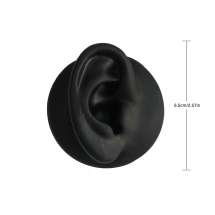Silicone Ear Model Emulation Human Ear Stud Earrings Display Jewelry Display Bracket Puncture Perforation Tattoo Practice