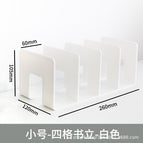 Small four columns bookend/cream white