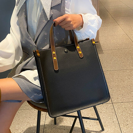 Bags for Women 2023 Summer Large Capacity Women's Bag Briefcase Large Bag Genuine Leather Business Handbag Tote Bag Business Commuting