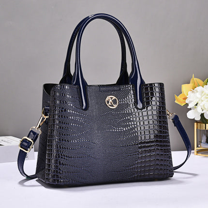 Trendy Handbags for Women 2026 New Crocodile Pattern Women's Bags European and American Fashion Handbags Single Shoulder Crossbody Bag