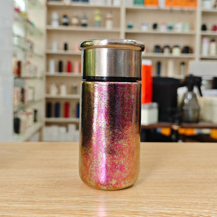 Capsule Bird's Nest Titanium Cup Women's Car Mini Insulated Cup Portable Compact 150ml Pocket Cup Pure Titanium Water Cup