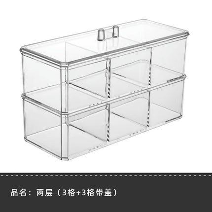 Makeup Cotton Storage Box Beauty Egg Cotton Swab Powder Puff Makeup Remover Cotton Desktop Storage with Lid Bar Storage Transparent Organization