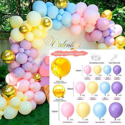 Cross-border Amazon Balloon Chain Arch suit New Birthday Decoration Wedding Room Wedding Balloon Scene Decoration Wholesale