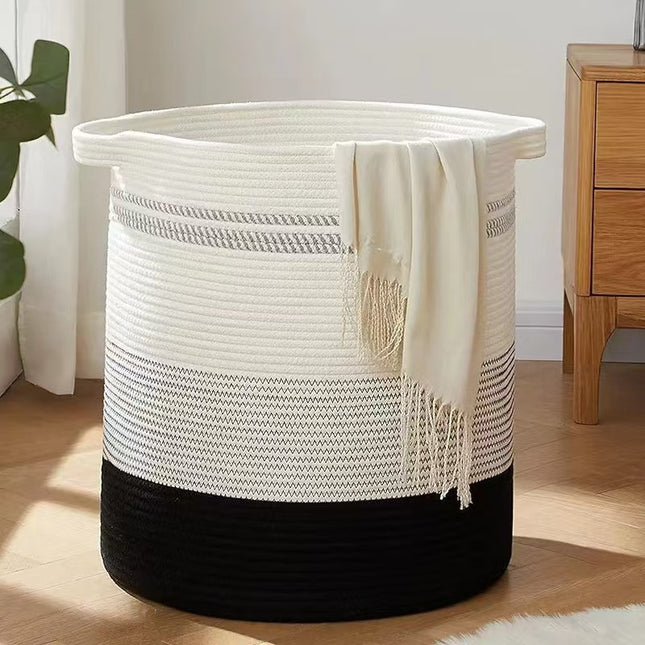 Cotton Rope Basket / Panier Coton Tressé