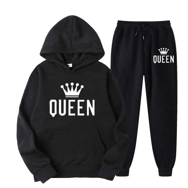2025 European and American New Autumn and Winter Men's Large Size Thickeneded Casual Hoodies Sweatshirts Sports Fitness Men's Suits