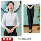 Women's White Shirt Pants / S