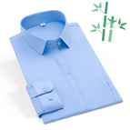 T863 blue-bamboo fiber-women's long sleeve / 38