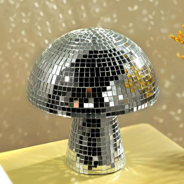 Mushroom Disco Ball Mushroom Disco Ball mirror reflective Mushroom ornaments cross-border new product
