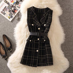 Black [single vest] / S [recommended within 40-47.5kg]