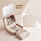 Quadruple storage hook bag/27*11*24cm / Eggshell white/full screen mirror