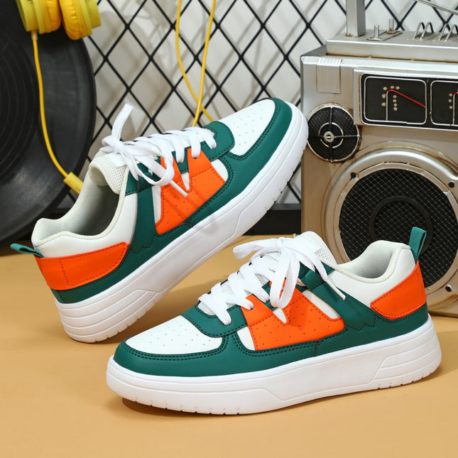 Cross-border Trendy Thick-soled Lovers Soft-soled Comfortable Board Shoes with Straps Fashionable Outdoor Casual White Shoes