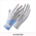 Spliced version gray blue / One size fits all