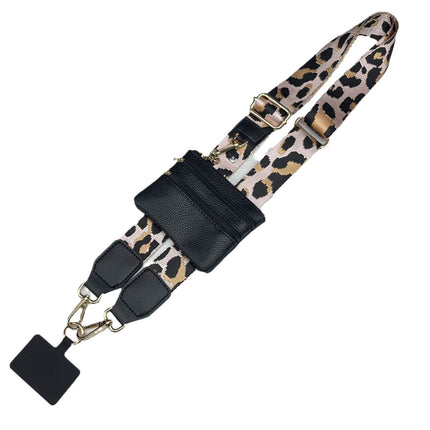 Colorful adjustable mobile phone lanyard slung rope mobile phone rope mobile phone chain rope outdoor anti-lost phone rope single shoulder strap