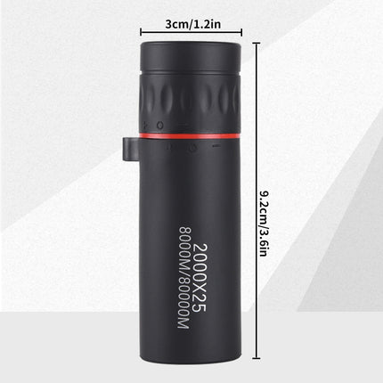 Wholesale monocular telescope HD cross-border foreign trade explosion outdoor mini portable high-power small monocular telescope