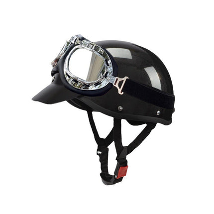 Factory Outlet GB 3C Harley Retro Half Helmet Lightweight Summer Electric Vehicle Helmet Safety Helmet Unisex