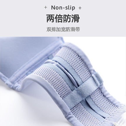 Shoulder-free Wear Underwear Women's Small Chest Push-up Non-slip Invisible Bra Paste Wedding Dress No Rings Tube-length Summer Hair