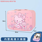 Pink--flower kt cat large mirror / 25*18*11