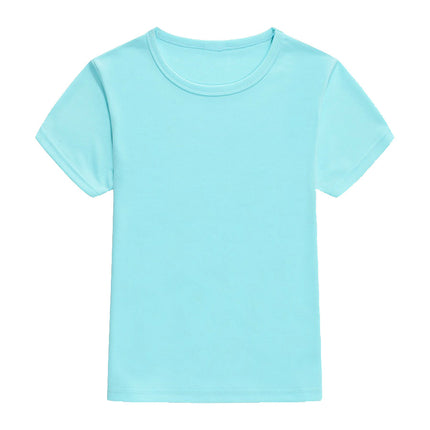 Summer Kindergarten Class Uniform Printed Primary School Student Summer Camp Quick-Drying T-Shirt Children's Day Advertising Shirt Kidsren's T-Shirt Customization