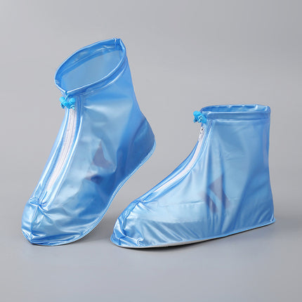 Rain Boots for Men and Women, Rainy Day Waterproof Rain Boots Overshoes, Non-Slip, Thickeneded and Wear-Resistant, Kidsren's Silicone Rain Boots, High-Top Water Shoes