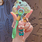 Langlang mountain little monster basic shape series keychain-little pig demon