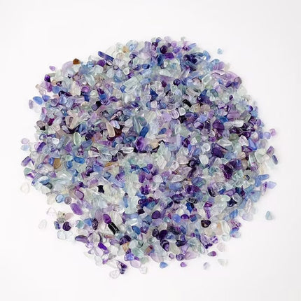 Direct Sales from the Source Factory: Natural Pink, White, Purple, Yellow Crystal Gravel, Green Aventurine, Colorful Fluorite, Energy Demagnetizing Stone, Bonsai Wholesale