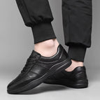 Leather shoes black / 38