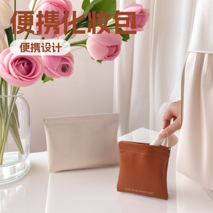 Automatic Closing Tight-Mouthed Earphone Data Cable Portable Charger Power Bank Shrapnel Portable