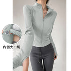 Cold tea gray - waist slimming + built-in pockets / S