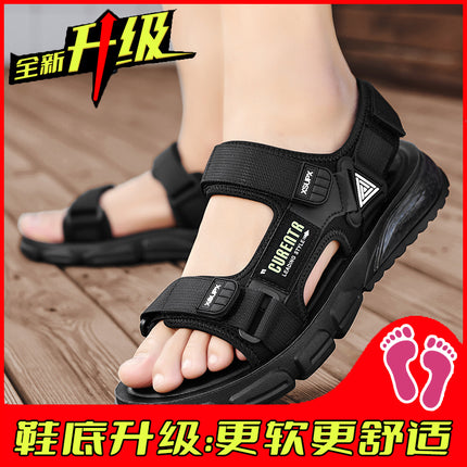 Sandals for Men 2025 New Summer Outdoor Work Sports Men's Slippers Outdoor Driver Driving Beach Shoes