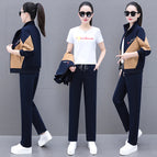Royal blue/khaki (three-piece set) / M
