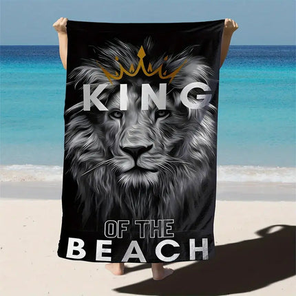Cross-border Beach Towel Quick-drying Absorbent Beach Towel Microfiber Digital Printing Bath Towel Adult Amazon Plus