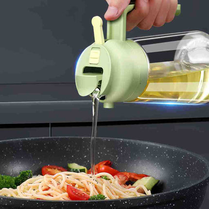 Oil spray tank reverse spray dual-purpose oil spray tank oil spray oil pour oil integrated kitchen air fryer oil spray bottle atomized edible oil