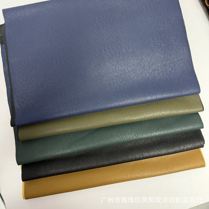 Autumn and Winter New Beach Pattern Pu Leather 1.6 Width Fur Integrated Clothing Bags Children's Clothing Decorative Packaging Decorative Leather