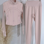 6197-sakura pink short + wireless pants suit / S/2 code