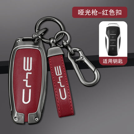 Applicable to BYD Tang dmi key case song plusdmi song max plus Pro Car bag buckle shell Han ev