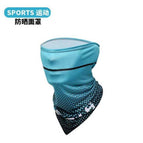 Light blue face towel / One size fits all