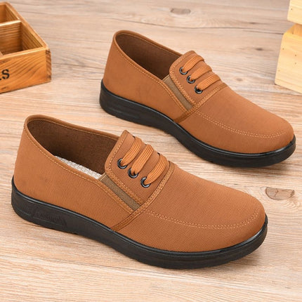 Wholesale and retail old Beijing cloth shoes a pedal dad shoes non-slip wear-resistant casual work shoes breathable lightweight cloth shoes