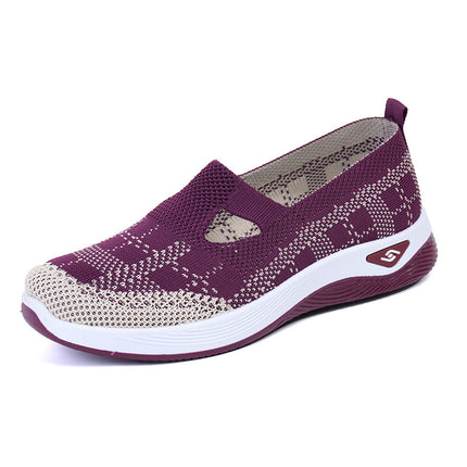 Shoes Women SHEIN Daifa Summer New Casual Women's Shoes Soft Sole Breathable Fashion Mother Shoes Old Beijing Cloth Shoes
