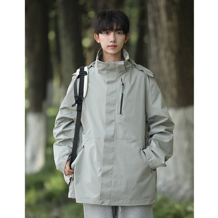 Jack Chuanyang Mountain Trendy Brand Outdoor Rush Jacket Couple's Jacket Men's and Women's Three-in-One Removable Windproof Waterproof Suit
