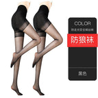 Black / Core-spun silk anti-wolf socks