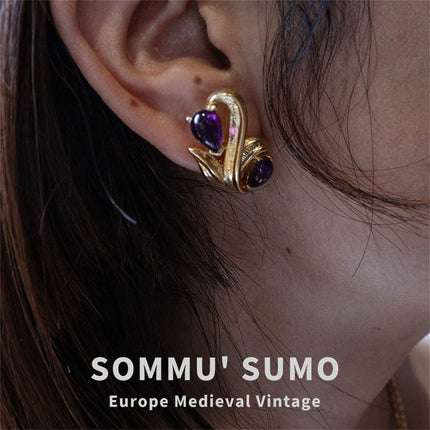 Bao Guo Li Vintage Replica Ring European and American Vintage Court Style Ring Niche Design
