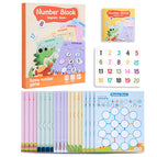 Magnetic number blocks game