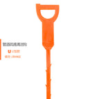 [opp bag] orange u-shaped