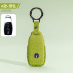 Type a--green--metal buckle